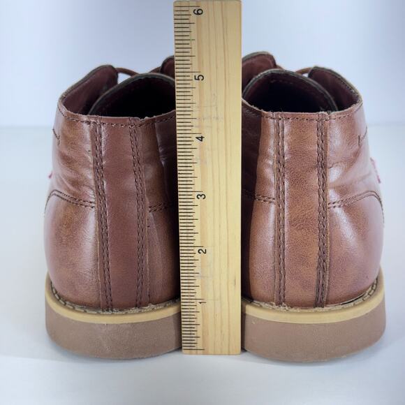 Levis Chukka Ankle Boots Mens Size 8.5M Brown Lace Up Casual Travel 518085BRTN - Picture 7 of 11